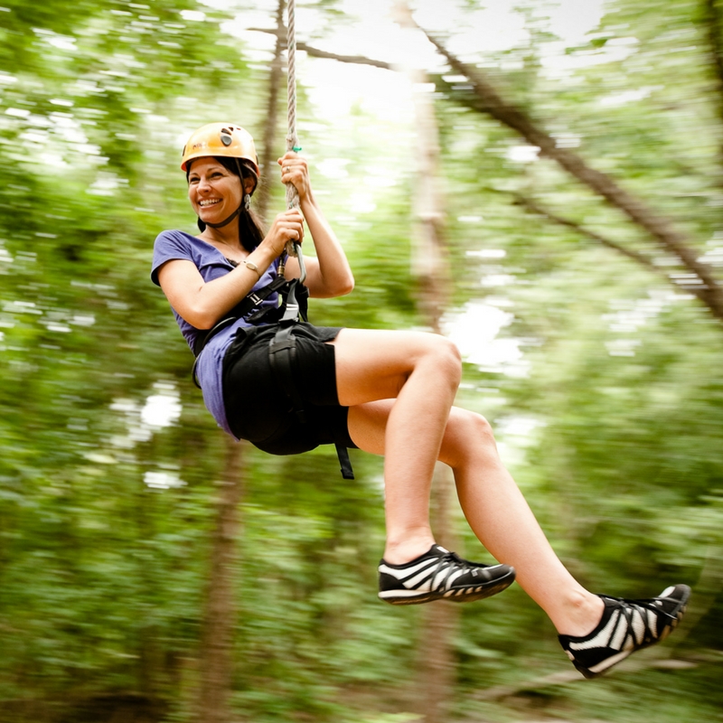 Full Zip Line Canopy | Camp Canaan