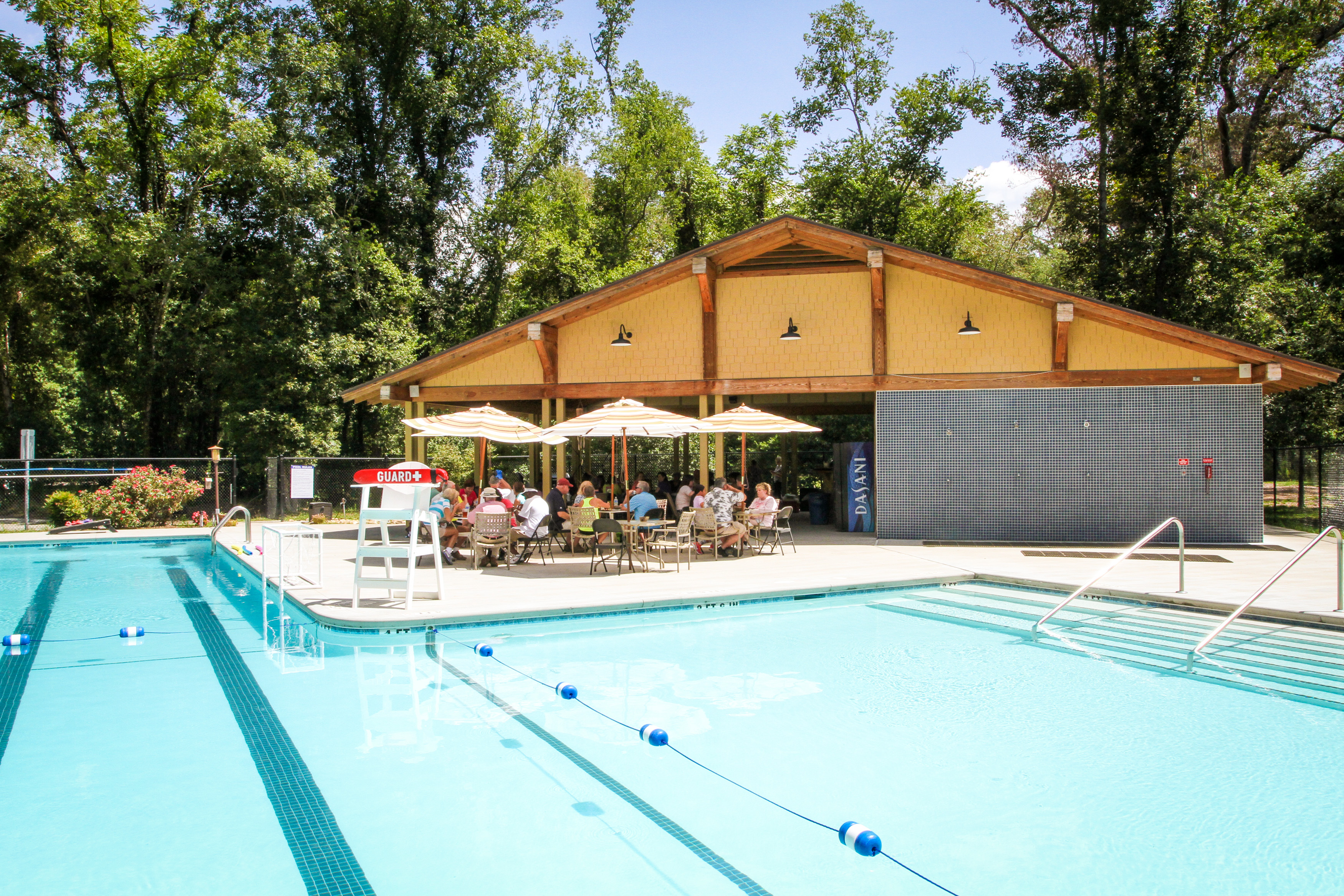 Pool Clubhouse At Camp Canaan Camp Canaan