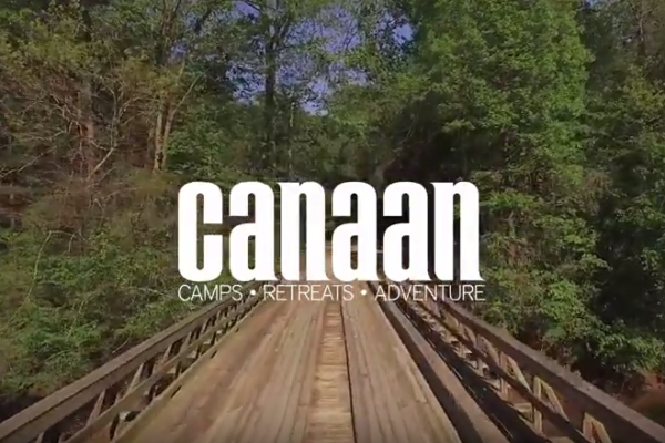 A video preview image explaining what Camp Canaan is all about.