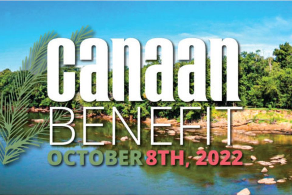 graphic for Canaan benefit on October 8th, 2022