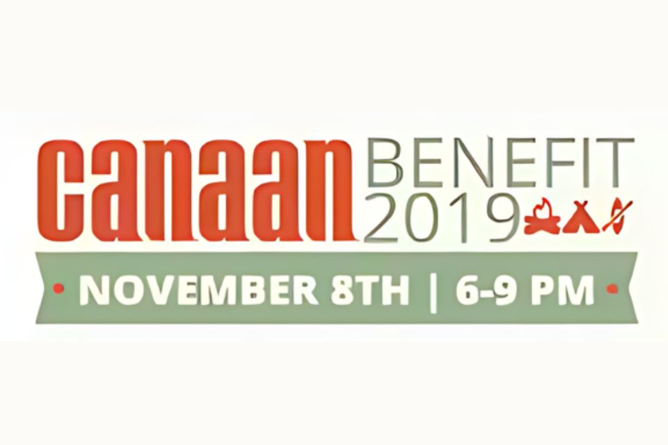 graphic of 2019 Camp Canaan benefit logo