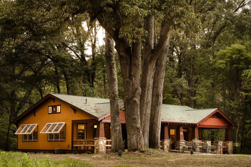 exterior of cabin at Camp Canaan